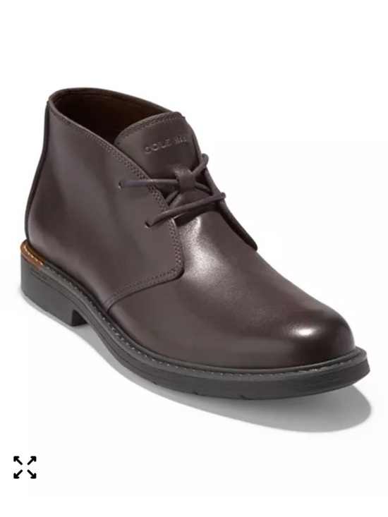 ?NEW w/tag Cole Haan Grand.ØS Go-To Lace Brown Leather Chukka Boots Men\'s 11.5